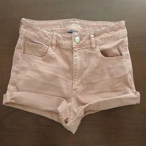 American Eagle Super Super Stretch Size 8 Shorts Depop