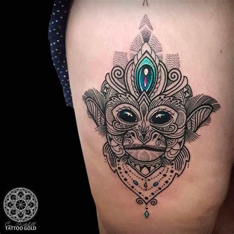 Creative Monkey Tattoo Ideas For Women Teeldo