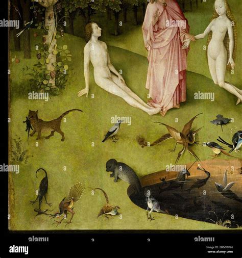 Hieronymus Bosch The Garden Of Earthly Delights Banque De Photographies