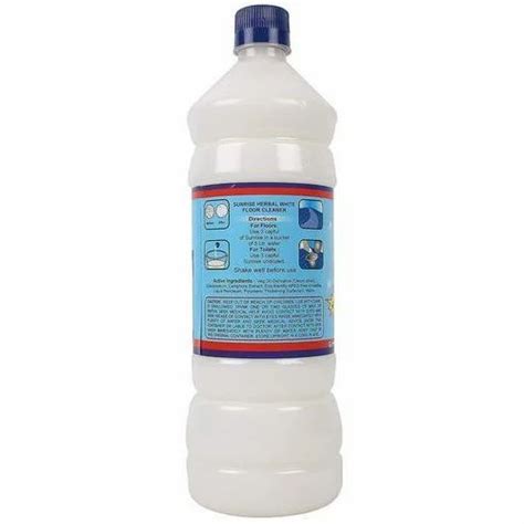 1 Litre Herbal White Phenyl Floor Cleaner Sunrise Brand At Rs 4125litre White Phenyl In