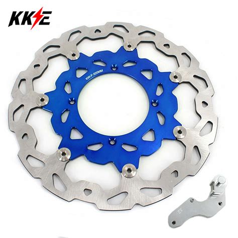 KKE 320MM Oversize Floating Brake Disc Rotor Bracket Adapter For