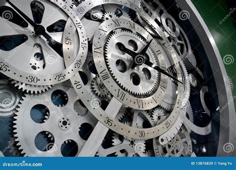 Clock And Gears Royalty Free Stock Images Image