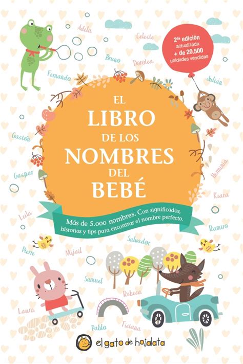 El Libro De Los Nombres Del Beb Editorial Guadal El Gato De Hojalata