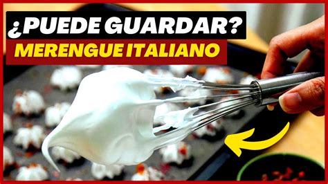 Se Puede Guardar El Merengue Italiano Como Hacer MERENGUE DURO Para