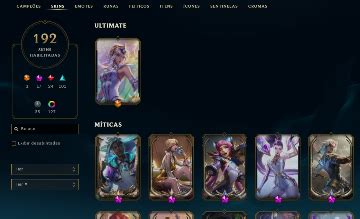 Conta Skins Prest Gios E V Rias League Of Legends Contas Ggmax