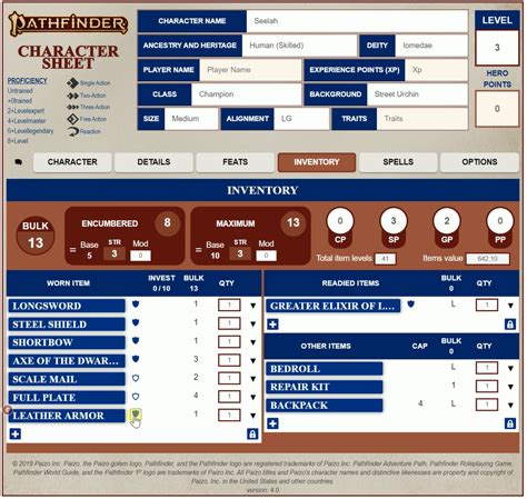 Tome of Tips: Pathfinder Second Edition