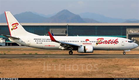 Pk Ldk Boeing Gp Batik Air Heppy Mahendro Jetphotos