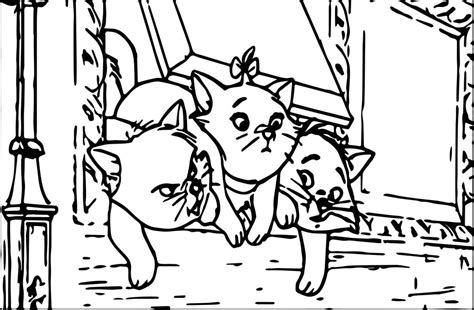 Disney The Aristocats Coloring Page Wecoloringpage