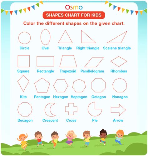 Printable Shapes Chart – NBKomputer