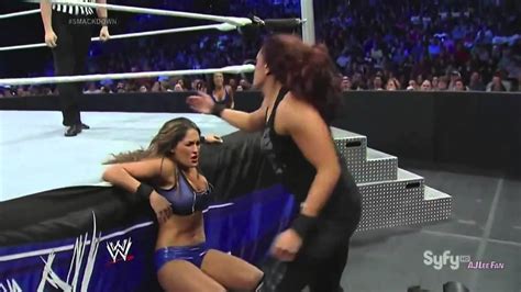 Nikki Bella Vs Tamina Smackdown 14 3 14 Youtube