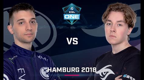 Dota Team Secret Vs Eg Group A Game Day Esl One