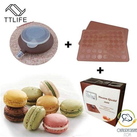 Tapis Set De Cuisson Pour 42 Macarons Moule En Silicone Baking Mat