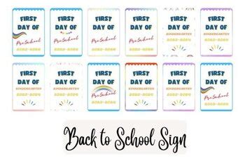 Funny Back to School Signs by Emma Bit | TPT