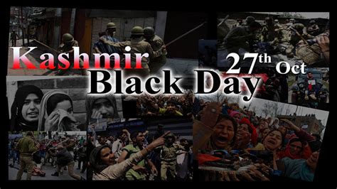 Kashmiris To Observe October 27 As Black Day