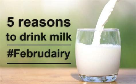 5 Reasons To Drink Milk This Februdairy Farm News Farmers Guardian