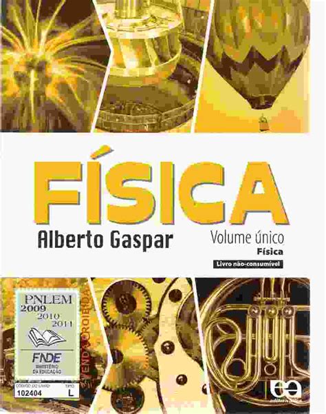 Livro Física Volume Único Alberto Gaspar Estante Virtual