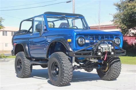 1970 Ford Bronco 351 V8 Air Conditioning Lifted and Built - Classic Ford Bronco 1970 for sale