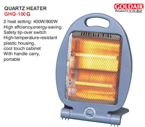 Goldair 2 Bar Quartz Heater Grey Ghq 100g Shop Today Get It