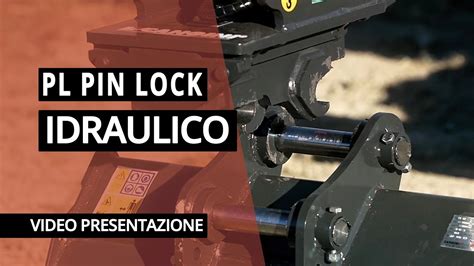 ATTACCO RAPIDO PL PIN LOCK IDRAULICO Cangini Benne YouTube