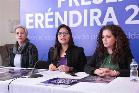 Morelia Seimujer lanza convocatoria para Presea Eréndira 2023