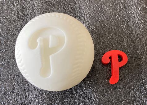 STL file Phillies Logo Baseball Ornament ⚾ ・3D printing idea to ...