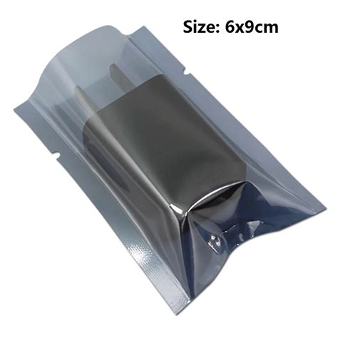 Wholesale 2000pcs 6*9cm Anti Static Shielding Storage Bags ESD Anti Static Pack Bag Open Top ...