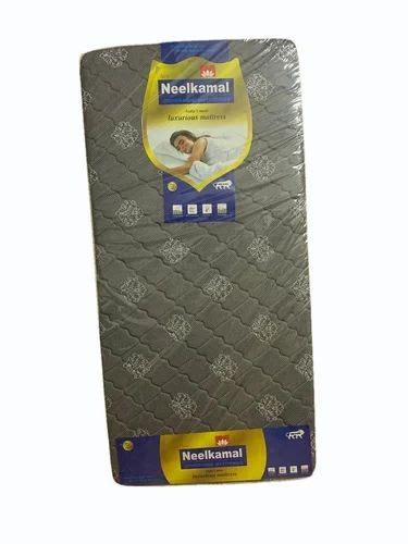 Thickness Inches Size Single Neelkamal Grey Pu Foam Bed Mattress At