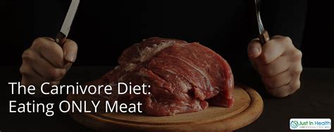 The Carnivore Diet Eating Only Meat Artofit