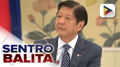 PBBM Mga Diskusyon Sa Joint Oil Exploration Sa South China Sea Dapat