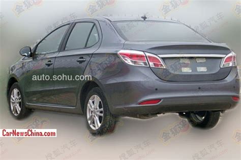 Spy Shots Chery Arrizo 3 Seen Testing In China