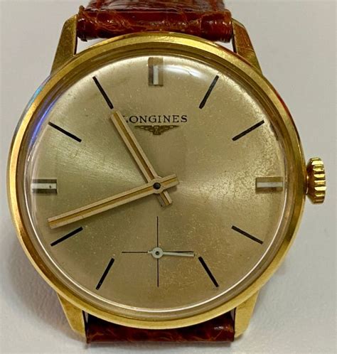 Longines 18k Gold Manual Hombre 1960 1969 Catawiki