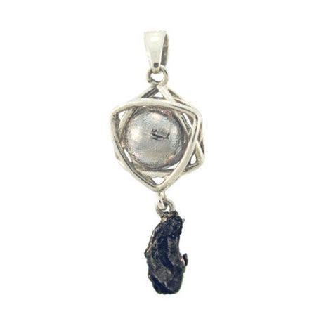 Starborn Sterling Silver Muonionalusta And Campo De Cielo Meteorite