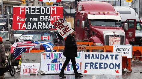 Protestas De Camioneros Antivacunas Provocan Estado De Emergencia En Canadá