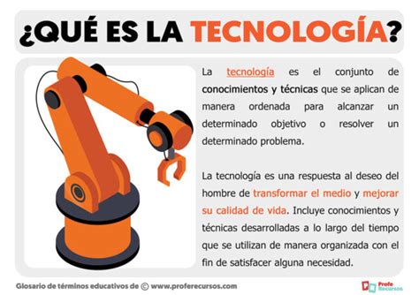 Qué Es La Tecnología