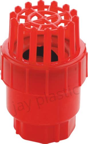 Red Pvc Foot Valve At Best Price In Rajkot Jay Plastic