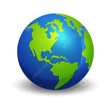 3d Earth World Vector PNG Images World Or Earth Vector Illustration