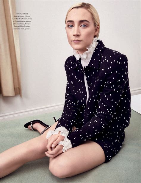 Saoirse Ronan Iin Elle Magazine Italy January 2020 Hawtcelebs