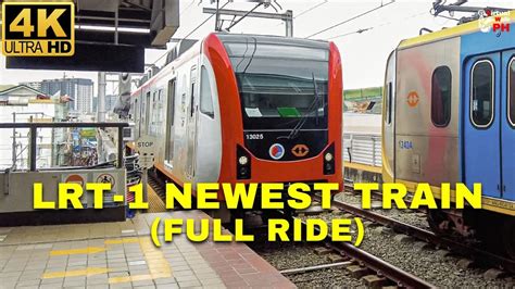 4K Finally NEW Trains Are Here LRT 1 4th Generation Full Ride