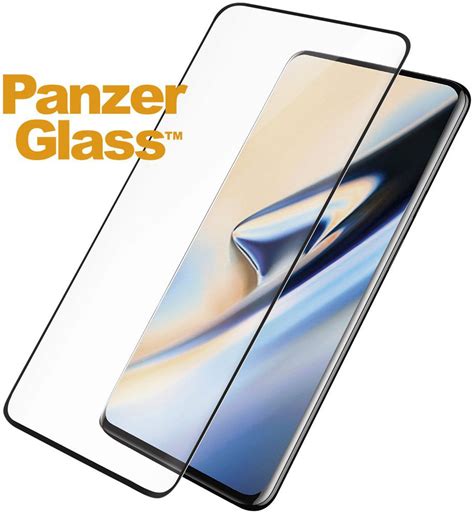 PanzerGlass OnePlus 7 T Pro Case Friendly Screenprotector Zwart