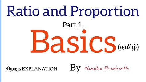 Ratio And Proportion Part Basics Ssc Bank Sbi Ibps Rbi Math