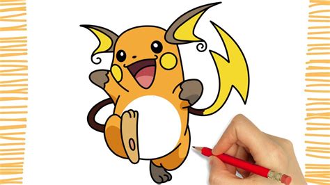 Como Dibujar A Raichu I Pok Mon Youtube