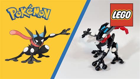 I Built Shiny Greninja Out Of Lego Youtube