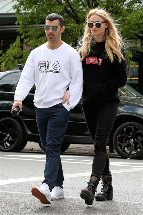 Sophie Turner And Joe Jonas Love These Streetwear Trends Photos Footwear News