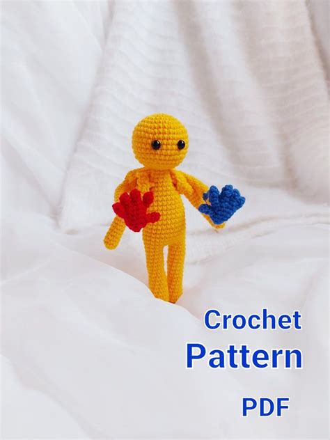 Poppy Playtime Player Pattern Pdf Huggy Wuggy Game Huggy Wuggy Etsy