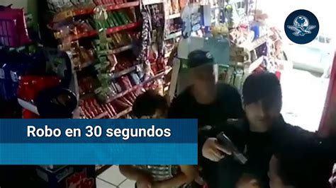 Captan Asalto En Tienda De Abarrotes De Edomex Youtube