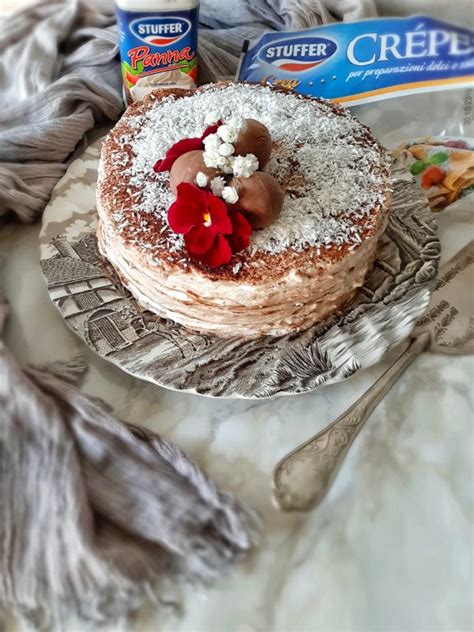 Torta Di Crepes Al Cocco Ketty Cucino Oggi