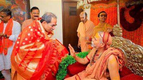 Uddhav Thackeray Victim Of Betrayal Modi Not My Enemy Shankaracharya