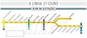 Mapa Linha17 Mono Via Trolebus