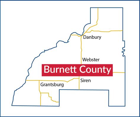 Burnett County Wi Map - Alanna Leontyne