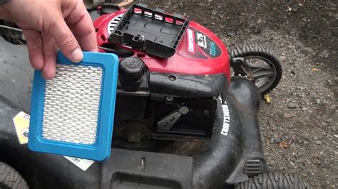 BRIGGS AND STRATTON HOW TO CHANGE The AIR FILTER In My Lawnmower